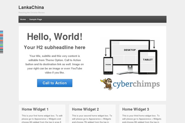 Site using Indeed-social-media plugin