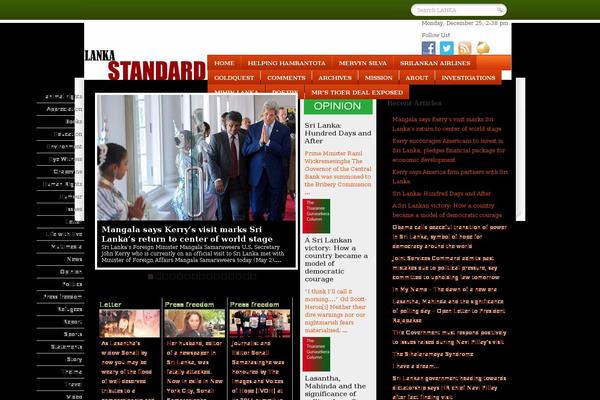 Site using Quote Rotator plugin