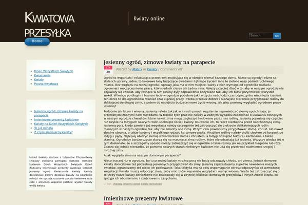 Arclite theme site design template sample