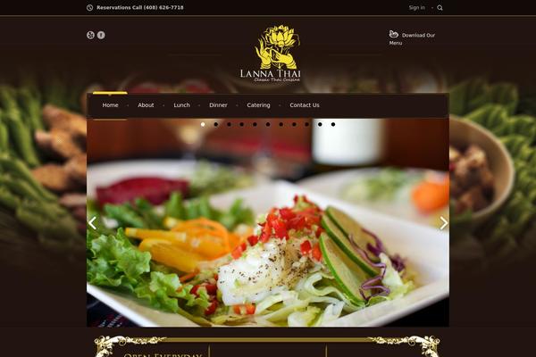 Forkbite theme site design template sample