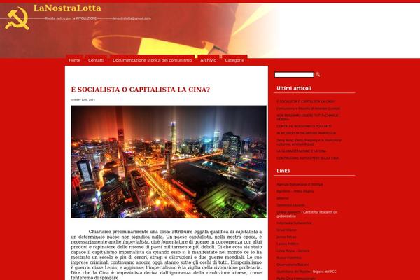 lanostralotta.org site used Red