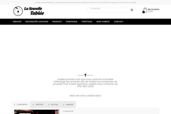 lanouvelletablee.com site used Destino