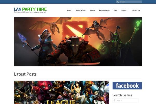 Virtue theme site design template sample