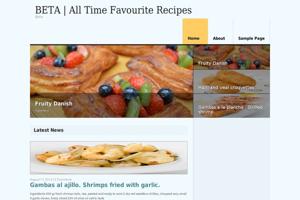 Delicious Magazine theme site design template sample