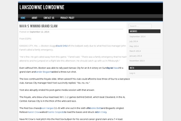SPORTY theme site design template sample