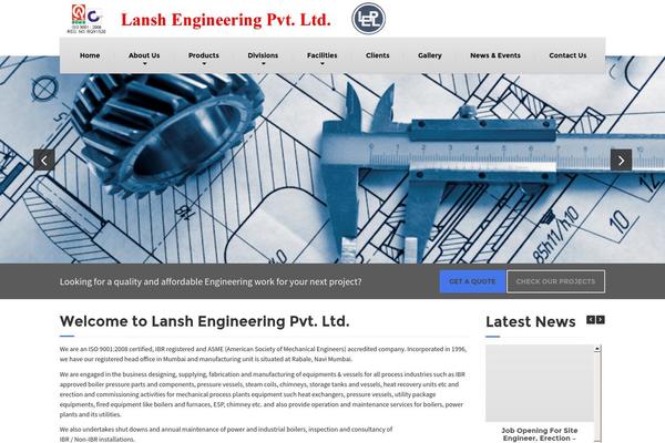 Site using Crumina_slider plugin