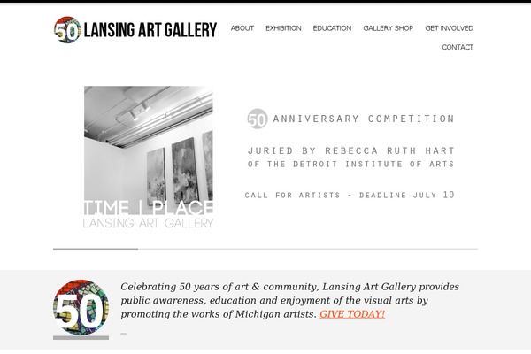 lansingartgallery.org site used Teslawp