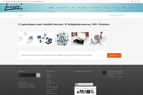 Site using WP SVG Icons plugin