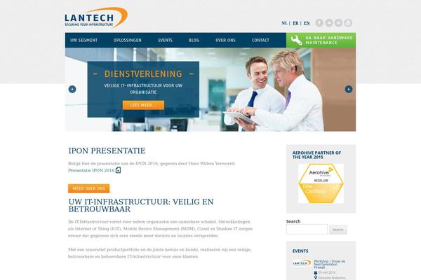 Solutions theme site design template sample