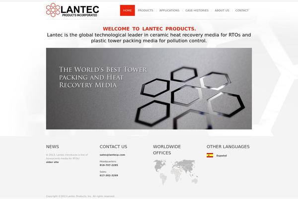 Bigbang theme site design template sample