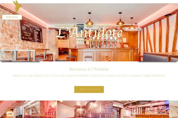 Site using Slide-anything plugin