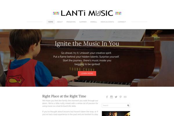 Trim theme site design template sample