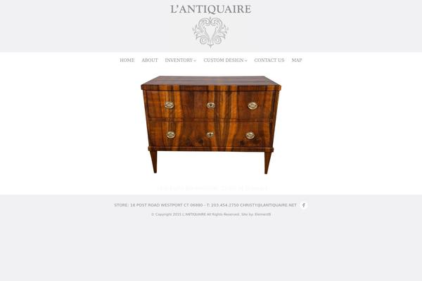 Classico theme site design template sample