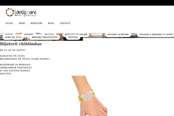 Storefront theme site design template sample