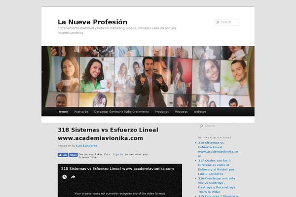 Site using WP Video Lightbox plugin