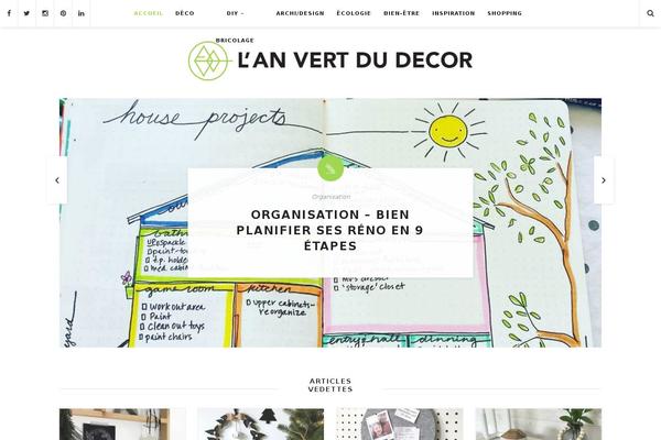 Alison theme site design template sample