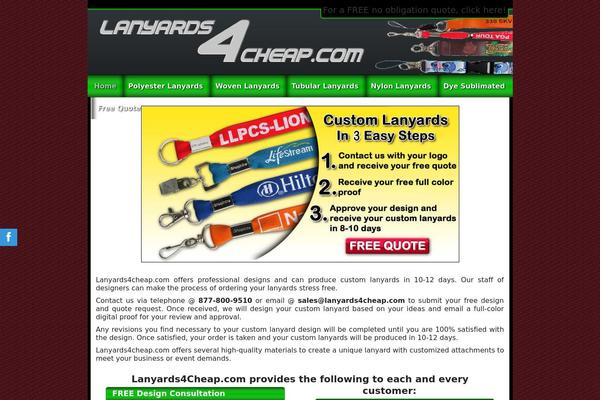lanyards4cheap.com site used Lang