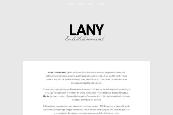 Padhang theme site design template sample