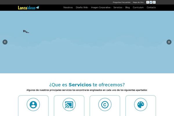 Armada theme site design template sample