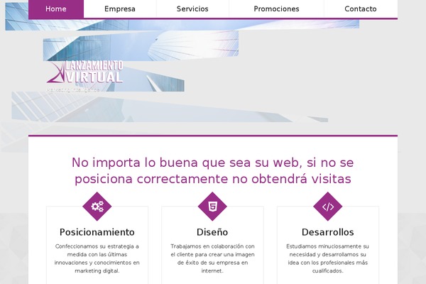 Vittoria theme site design template sample
