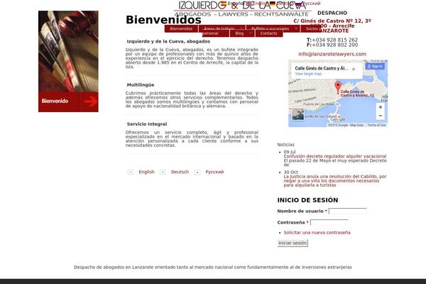lanzarotelawyers.com site used Abogados-child