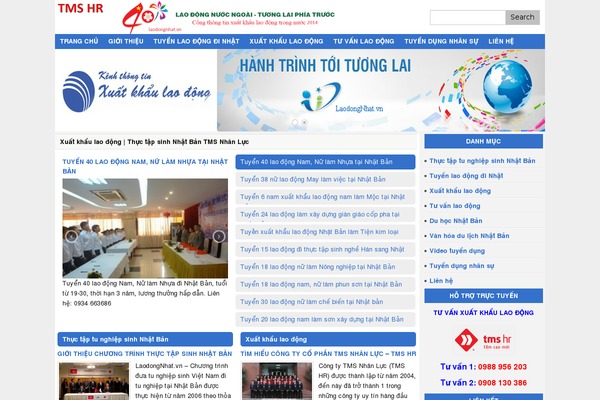 laodongnhat.vn site used Thietke
