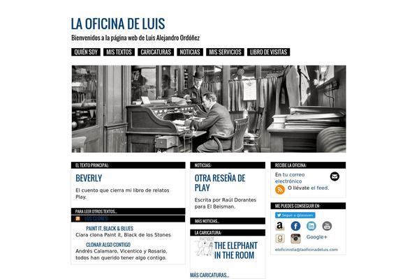 Argent theme site design template sample