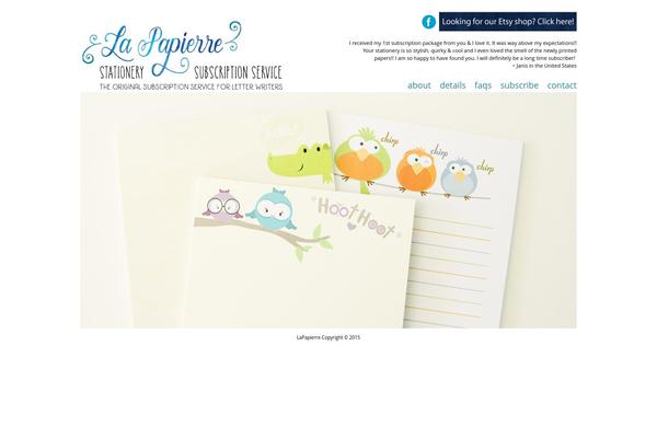 lapapierre.com site used Littlewebwritinghood