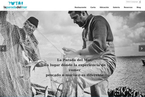 onetone theme site design template sample