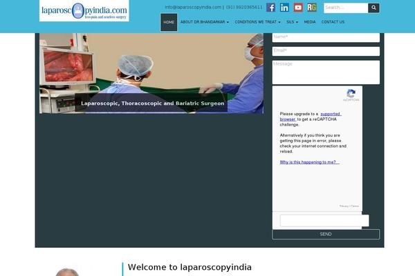 Site using CC Child Pages plugin