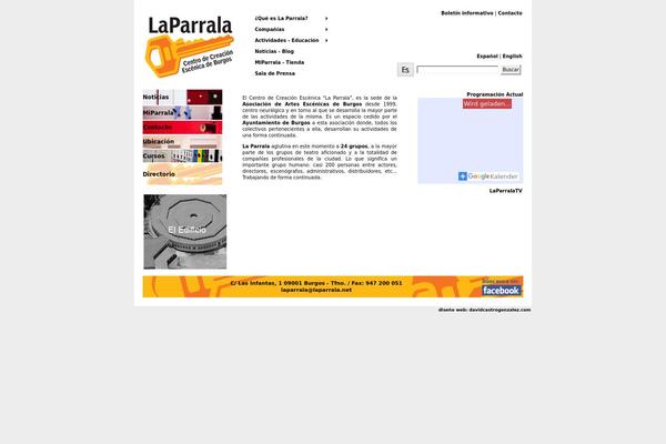 Inspire theme site design template sample