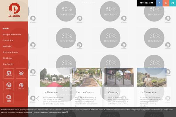 Modo theme site design template sample