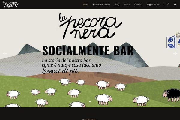 Baristawp theme site design template sample