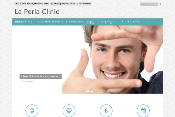 laperlaclinic.co.uk site used Corporatebusiness-freemium