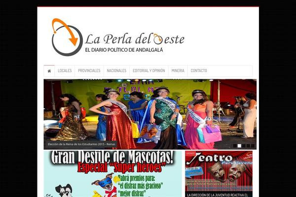 Daphne theme site design template sample
