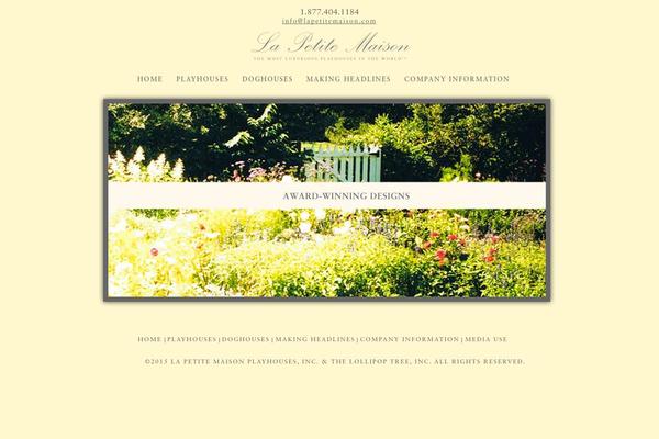 lapetitemaison.com site used Playhouse