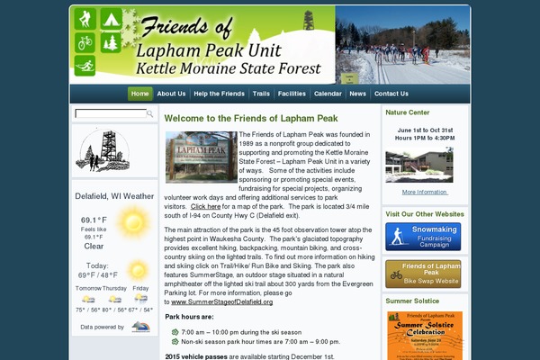 Site using Simple Full Screen Background Image plugin