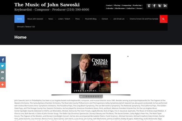 EFFEKTIVE theme site design template sample