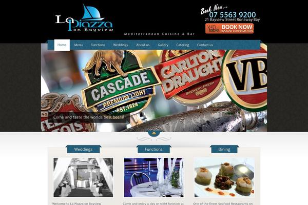 lapiazzaonbayview.com.au site used The Restaurant