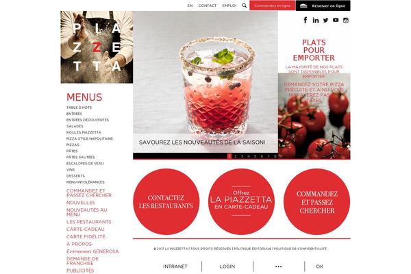 lapiazzetta.ca site used Imedia