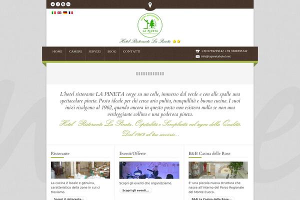 Nice Hotel theme site design template sample