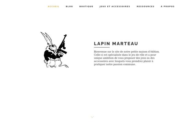Stockholm theme site design template sample