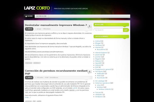 Mystique theme site design template sample