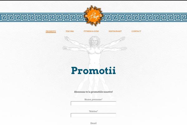 Leviate theme site design template sample