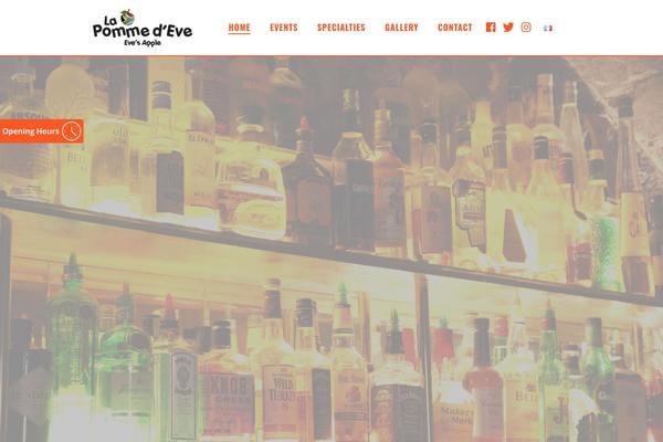 Brewery theme site design template sample