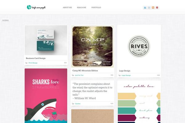 Shaken Grid Premium theme site design template sample