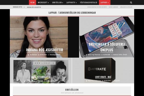 Site using Penci-portfolio plugin