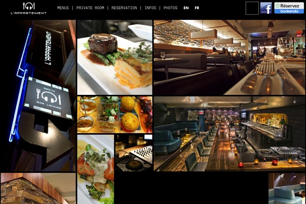 James theme site design template sample