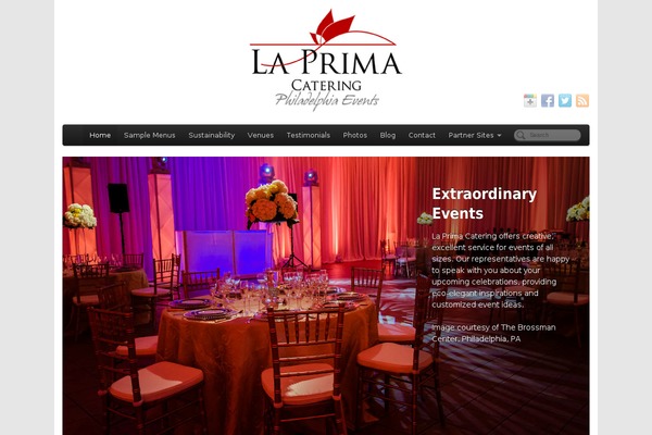 laprimaevents.com site used PageLines