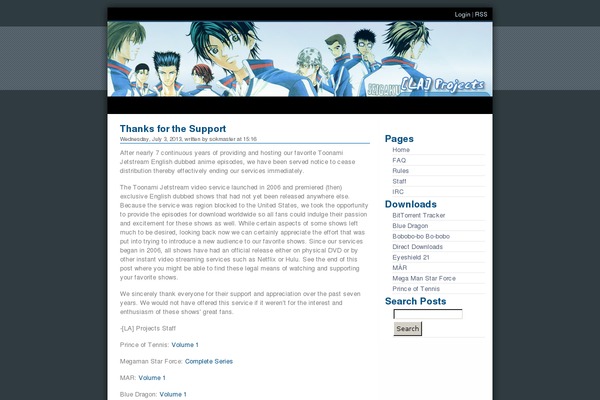 Blueblog_de theme site design template sample